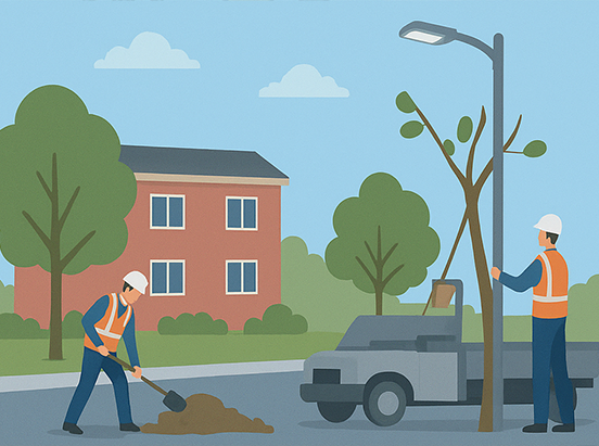 exterior electrical upgrade