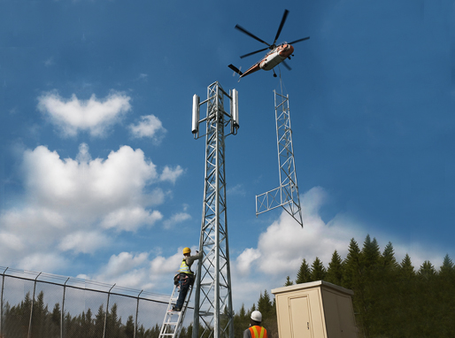 Remote Highway CellTower Network (Highway 652, ON)